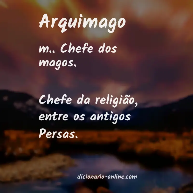 Significado de arquimago