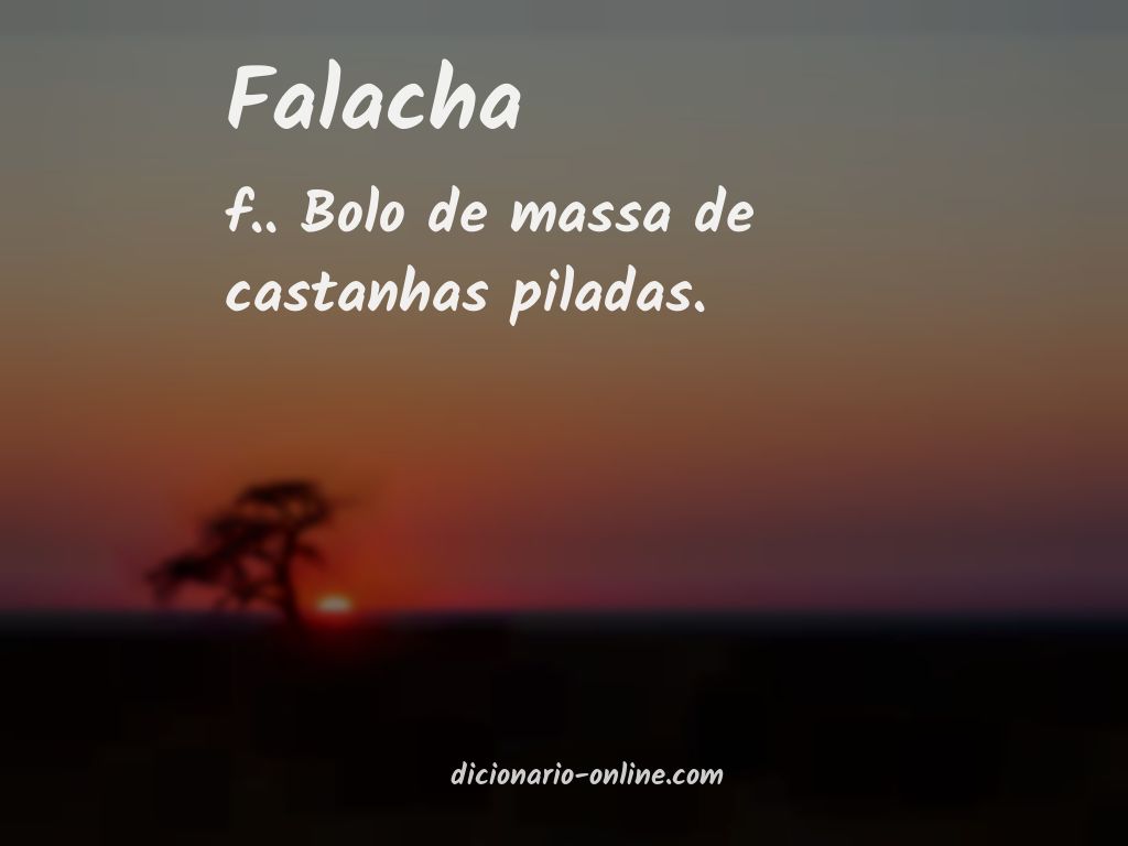 Significado de falacha