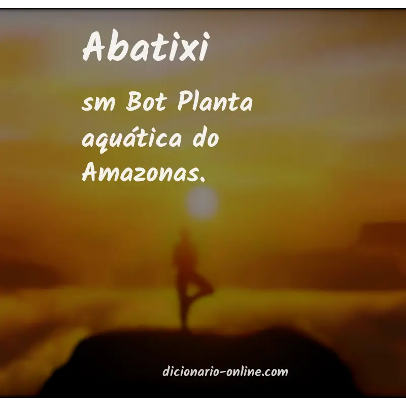 Significado de abatixi