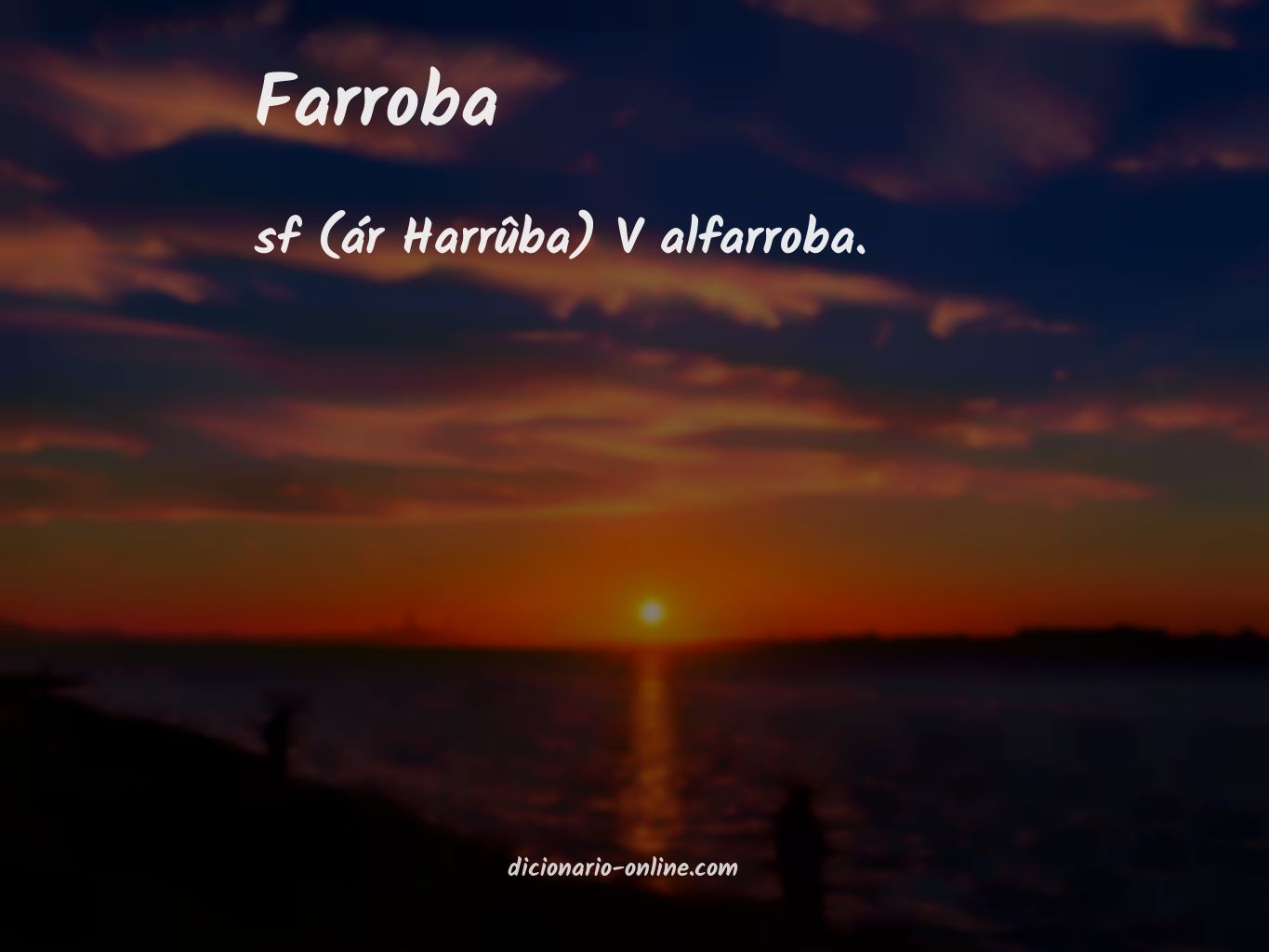 Significado de farroba