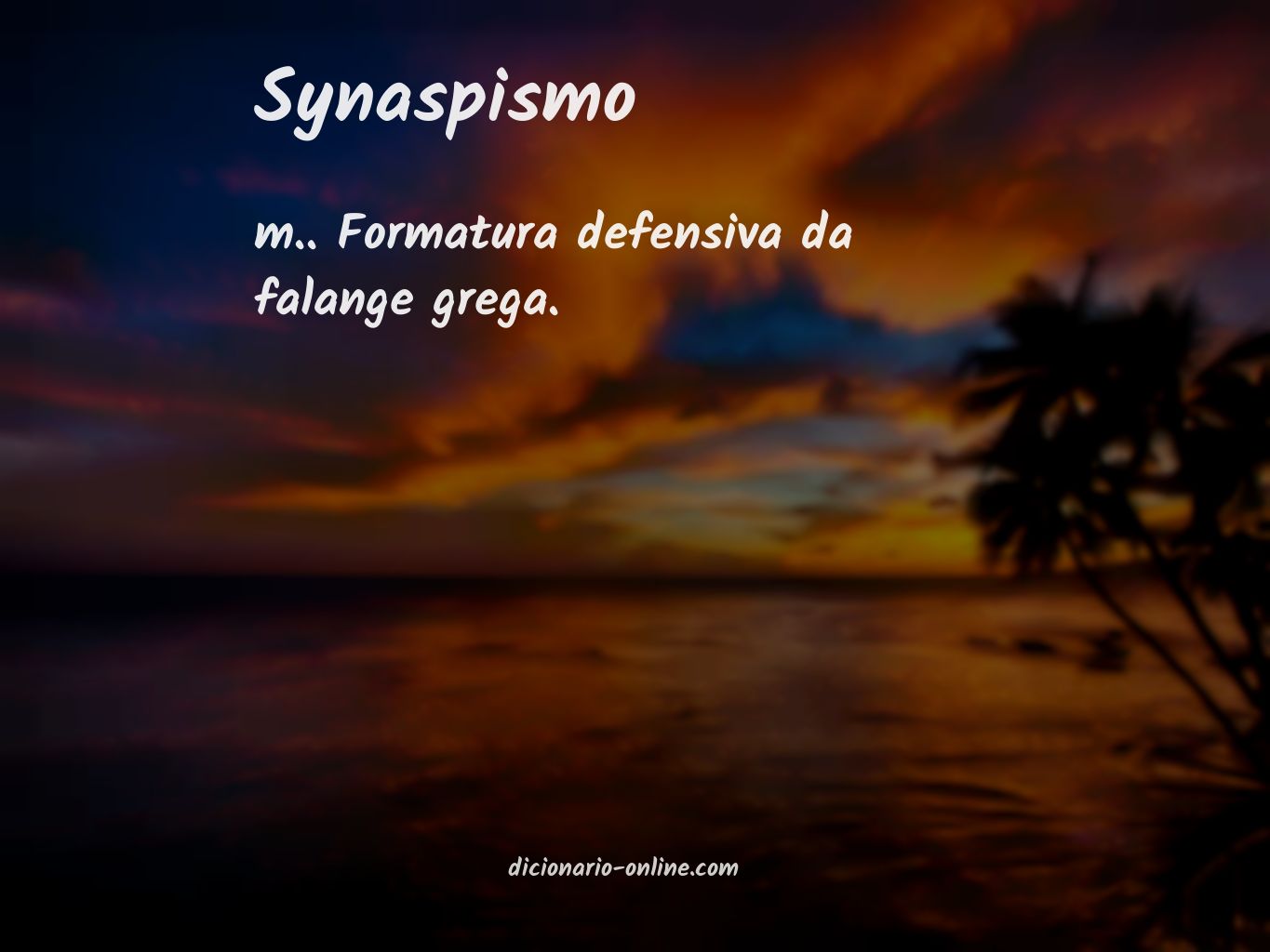 Significado de synaspismo