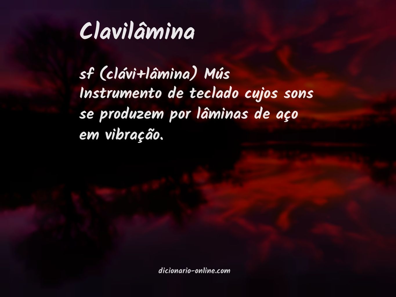 Significado de clavilâmina