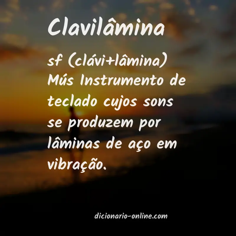 Significado de clavilâmina