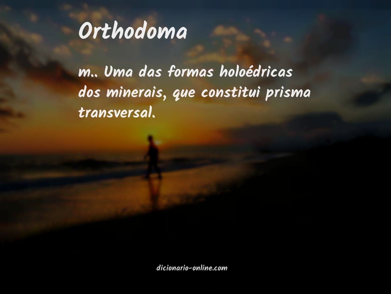 Significado de orthodoma