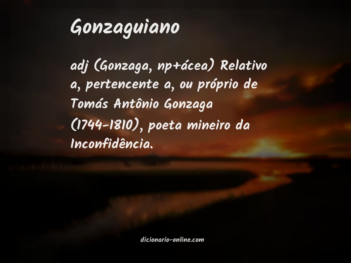 Significado de gonzaguiano