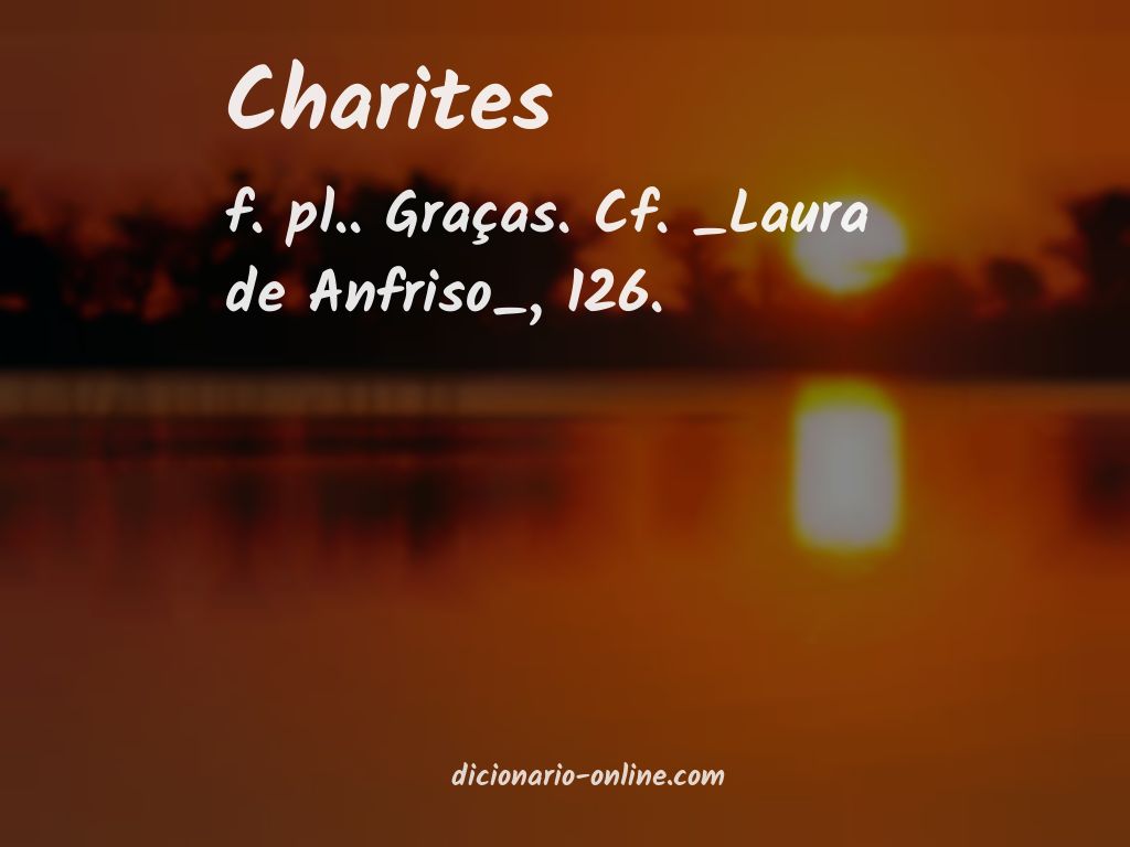 Significado de charites