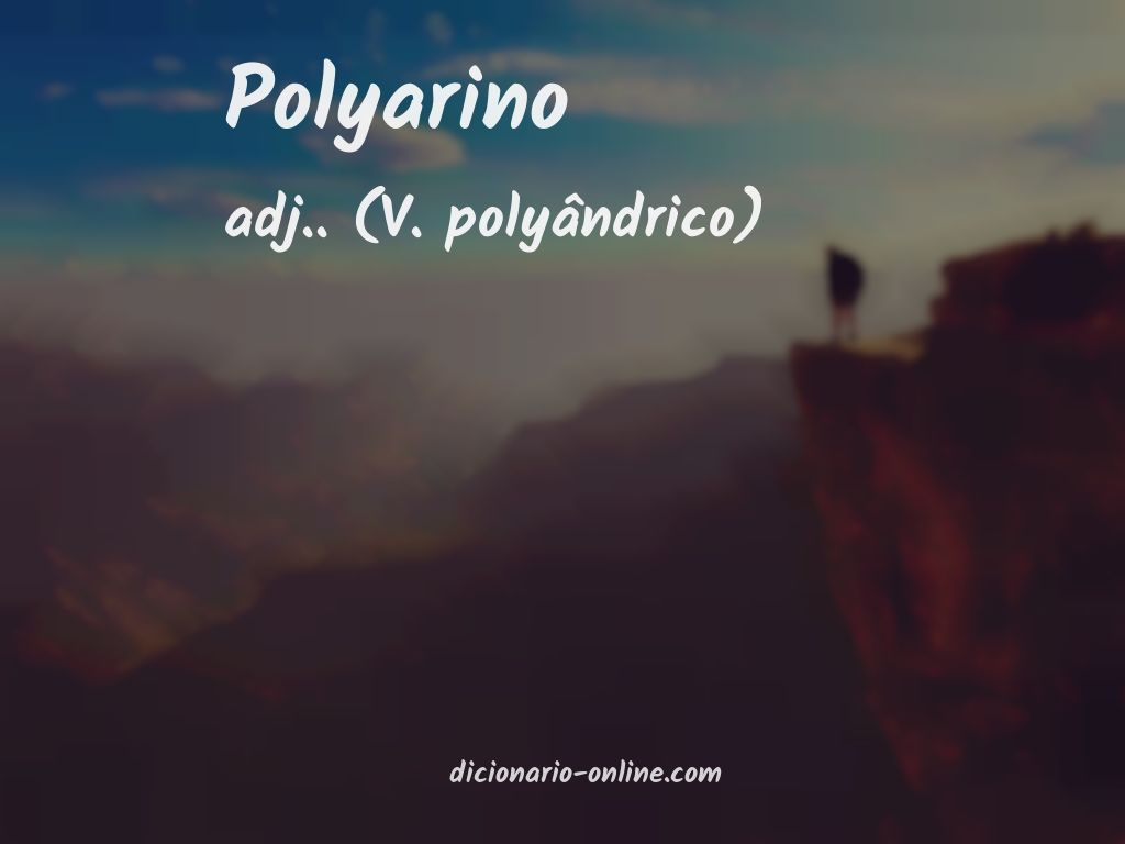 Significado de polyarino