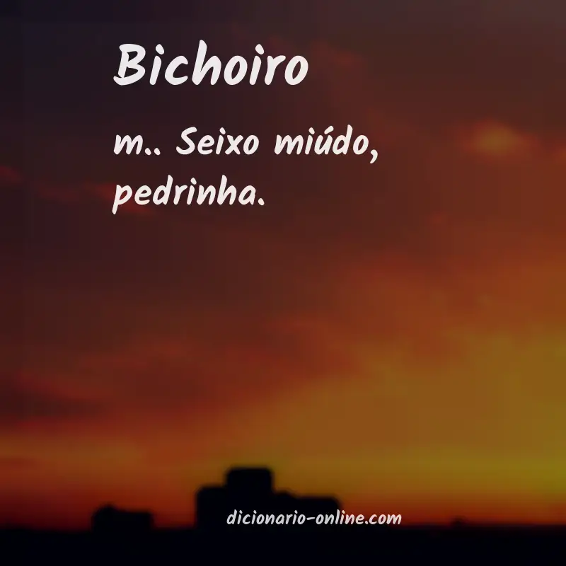 Significado de bichoiro