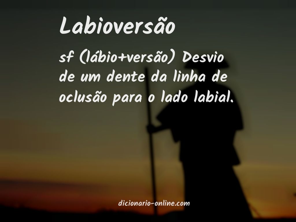 Significado de labioversão