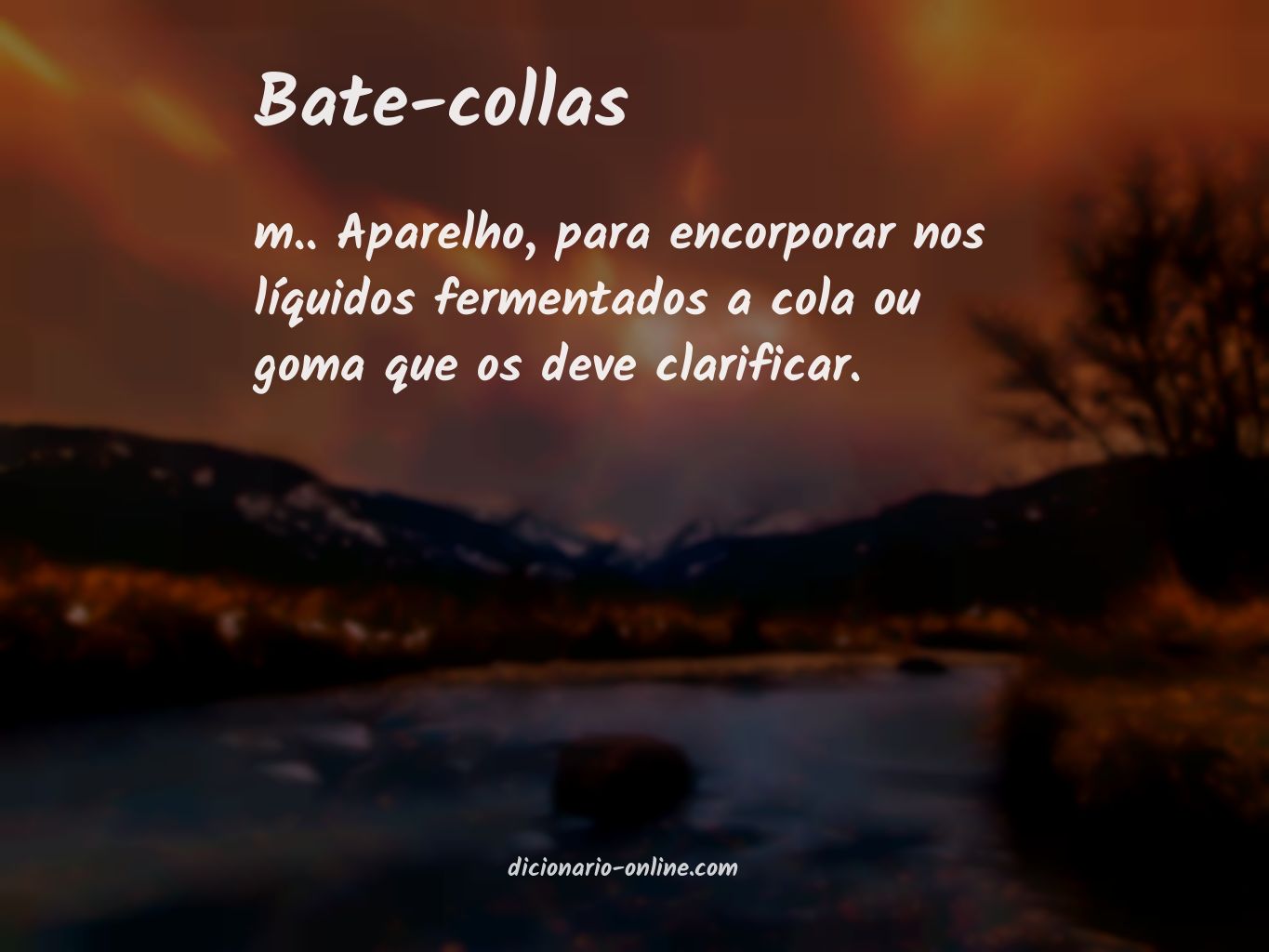 Significado de bate-collas