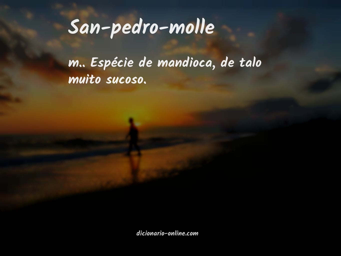 Significado de san-pedro-molle