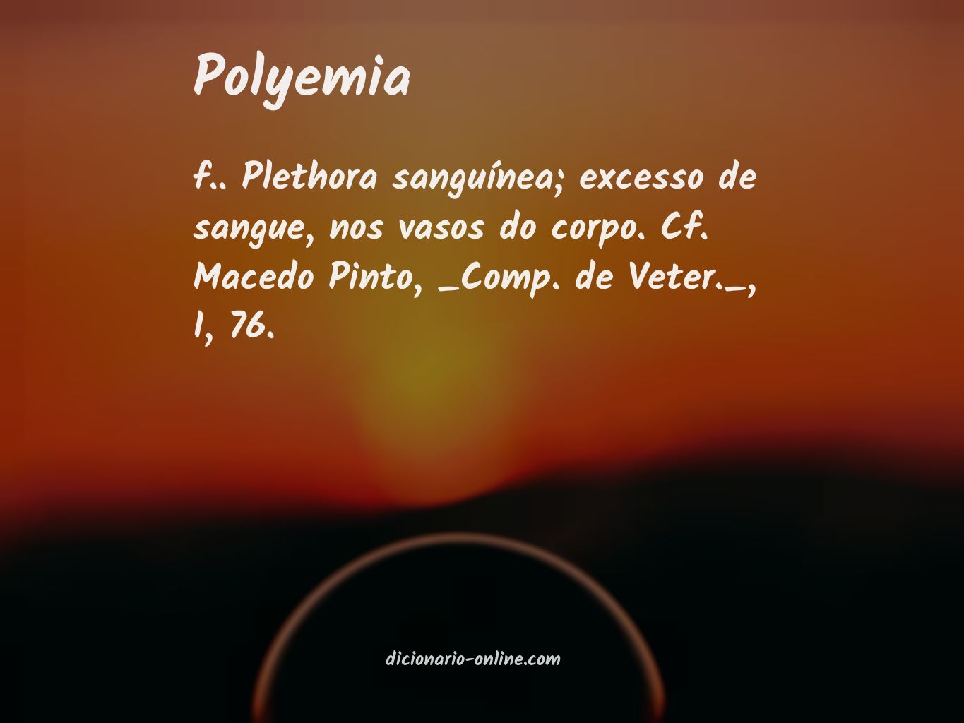 Significado de polyemia