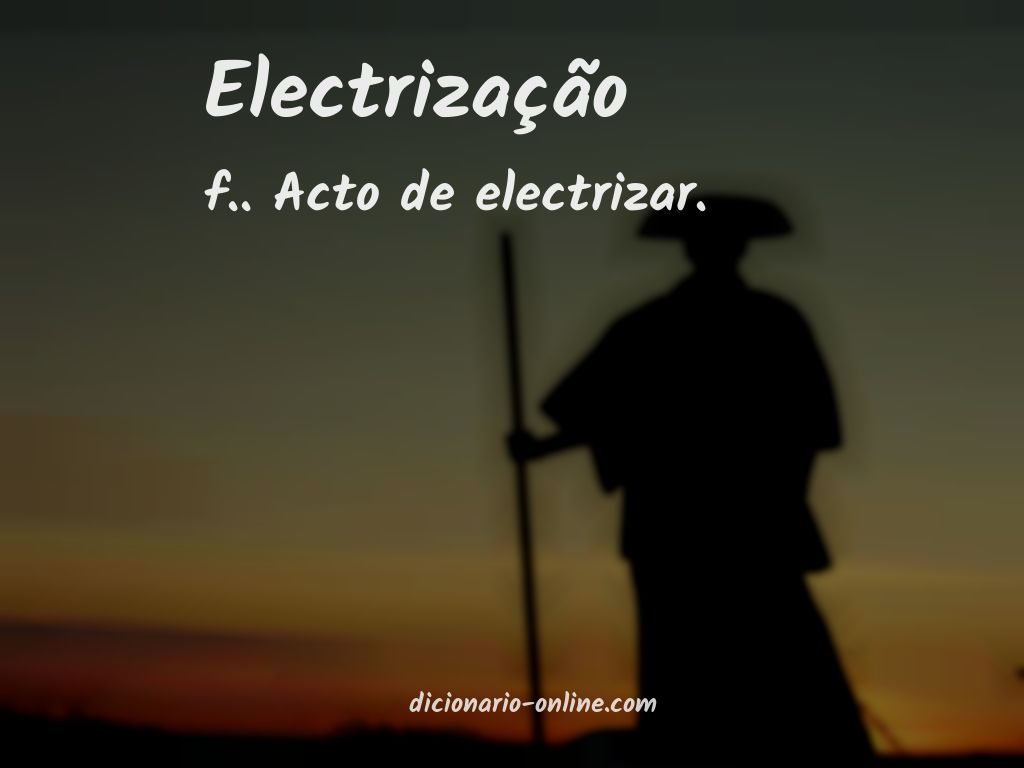 Significado de electrização