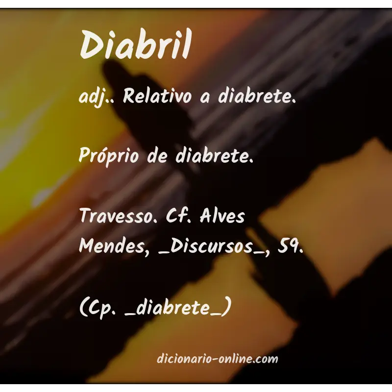 Significado de diabril