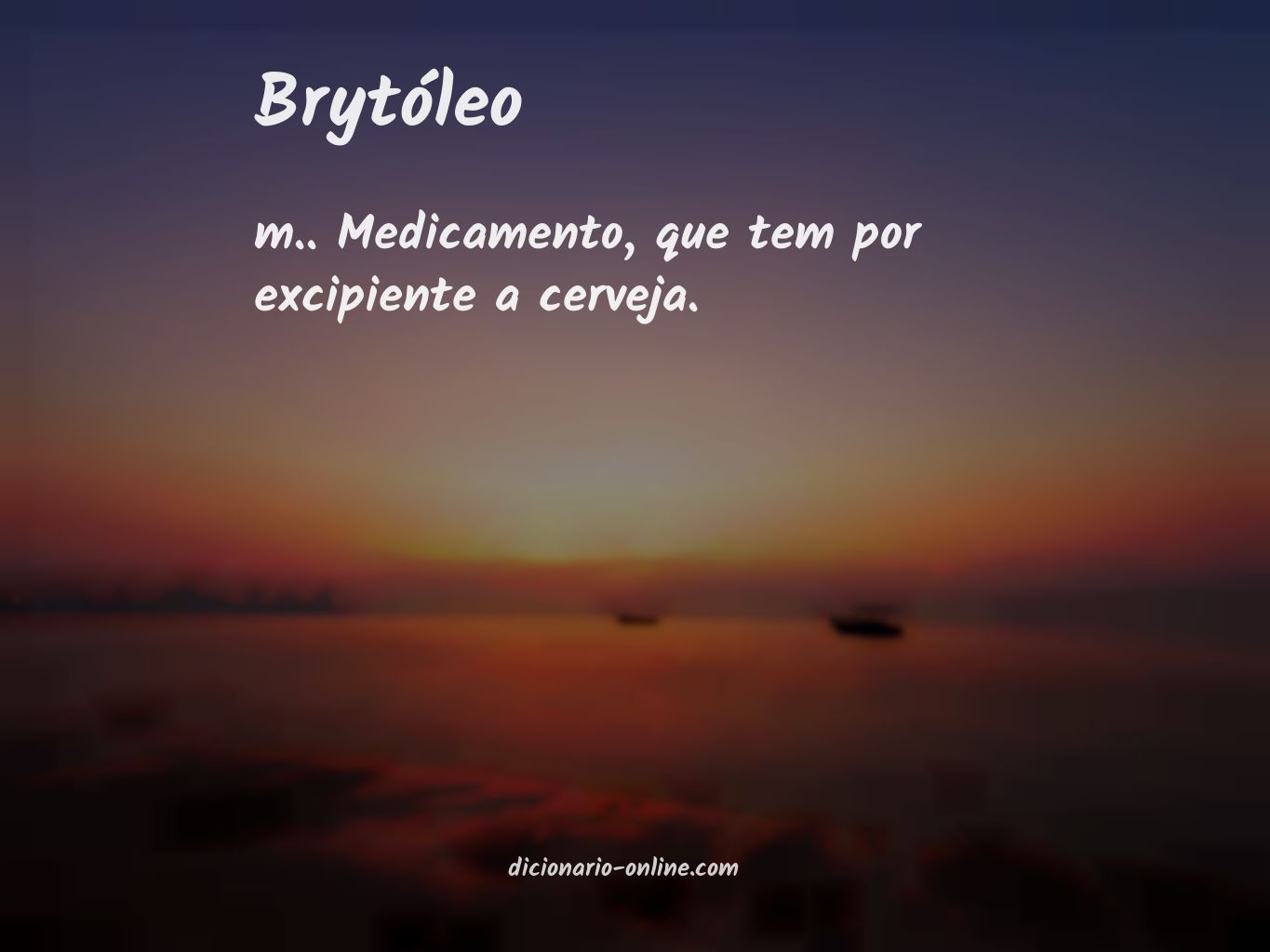 Significado de brytóleo