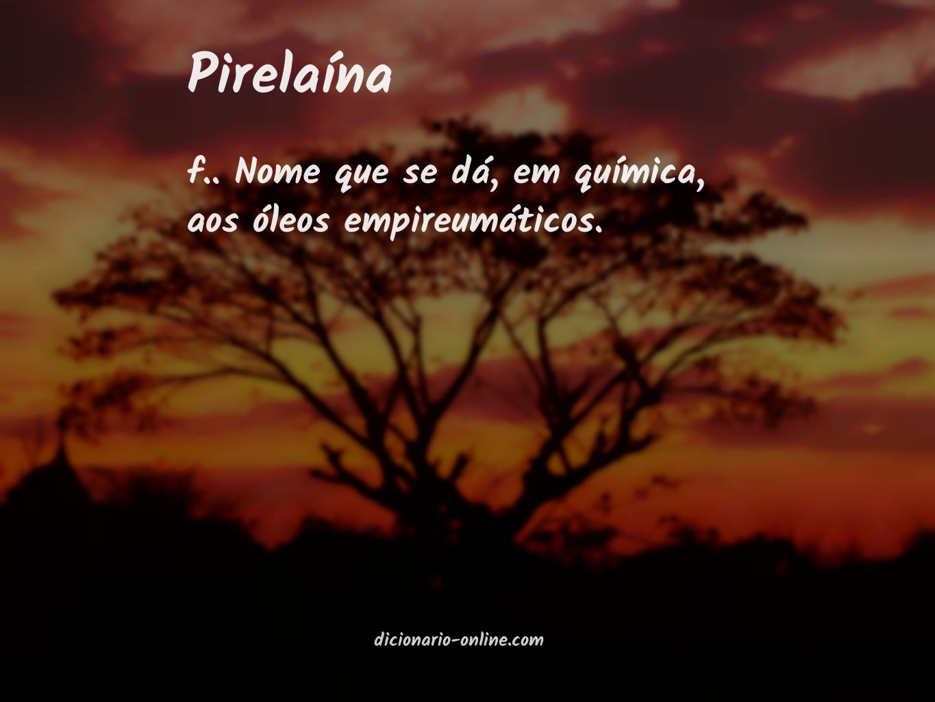 Significado de pirelaína