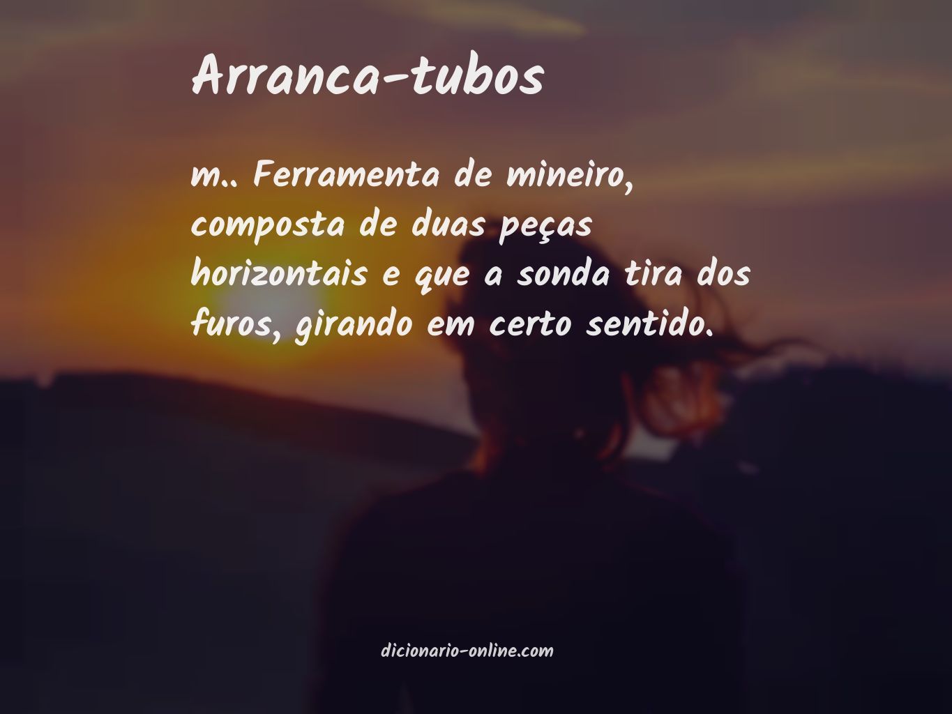 Significado de arranca-tubos