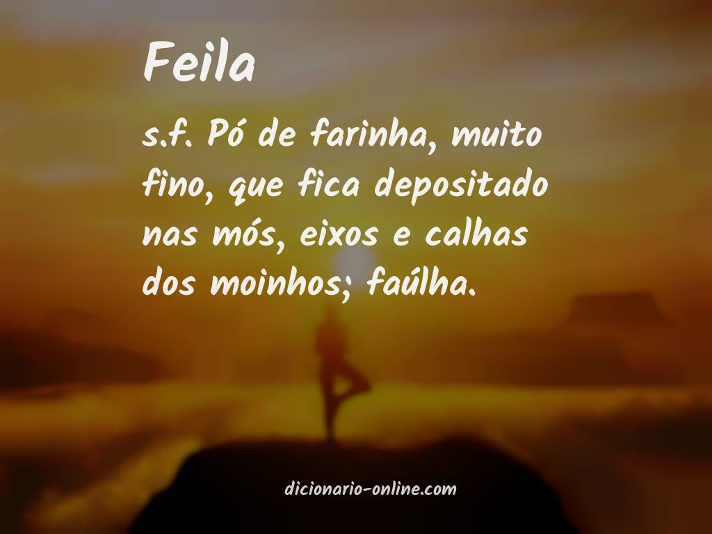 Significado de feila