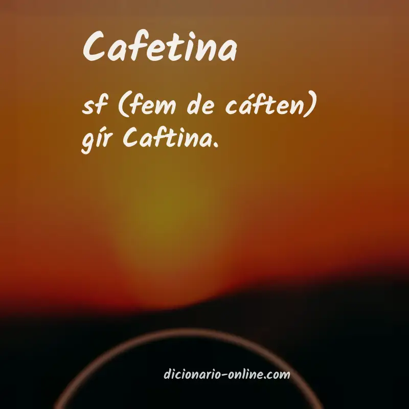 Significado de cafetina