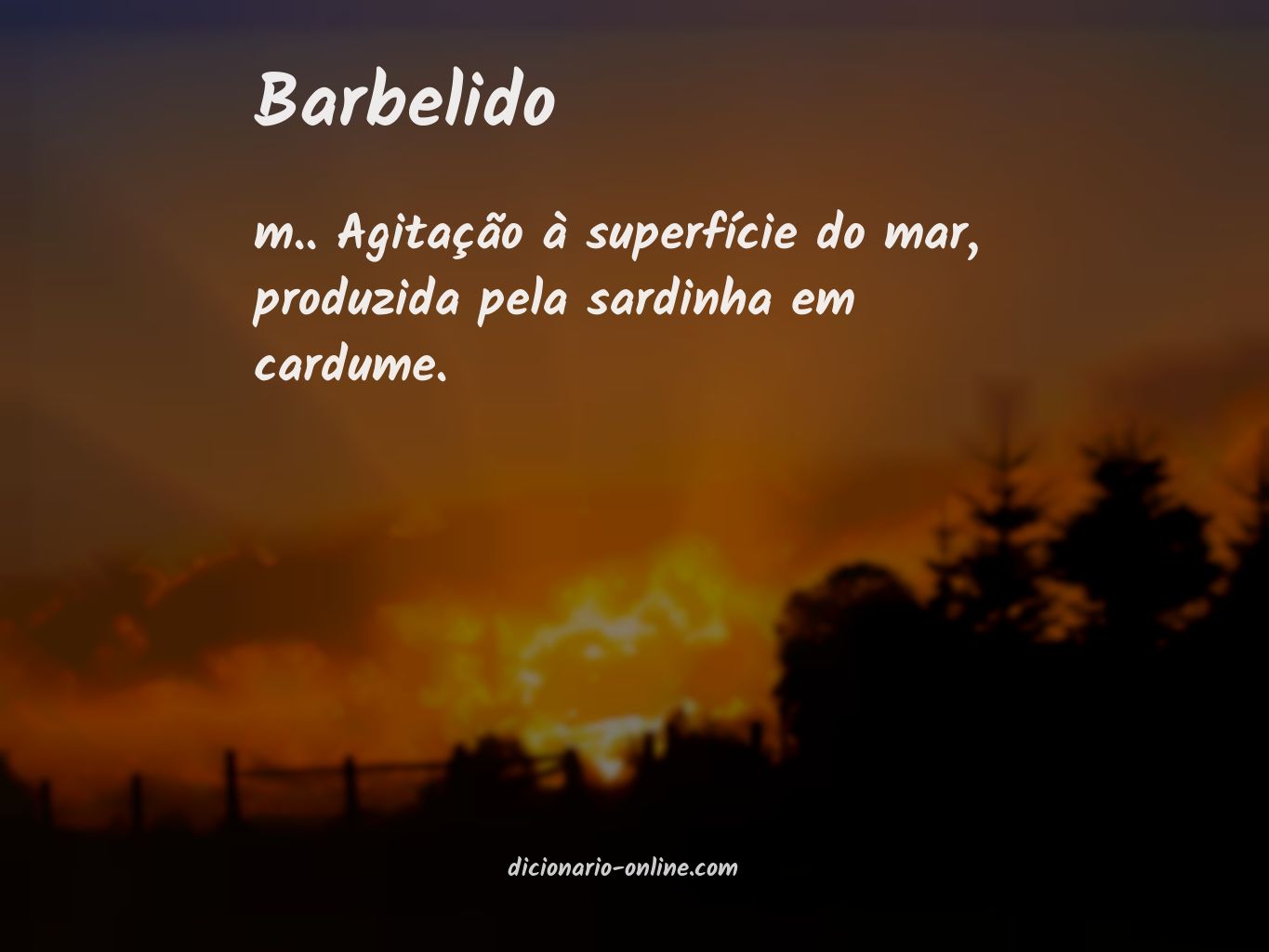 Significado de barbelido