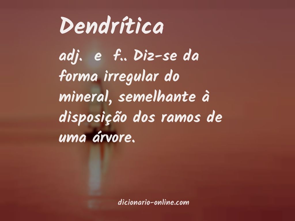 Significado de dendrítica