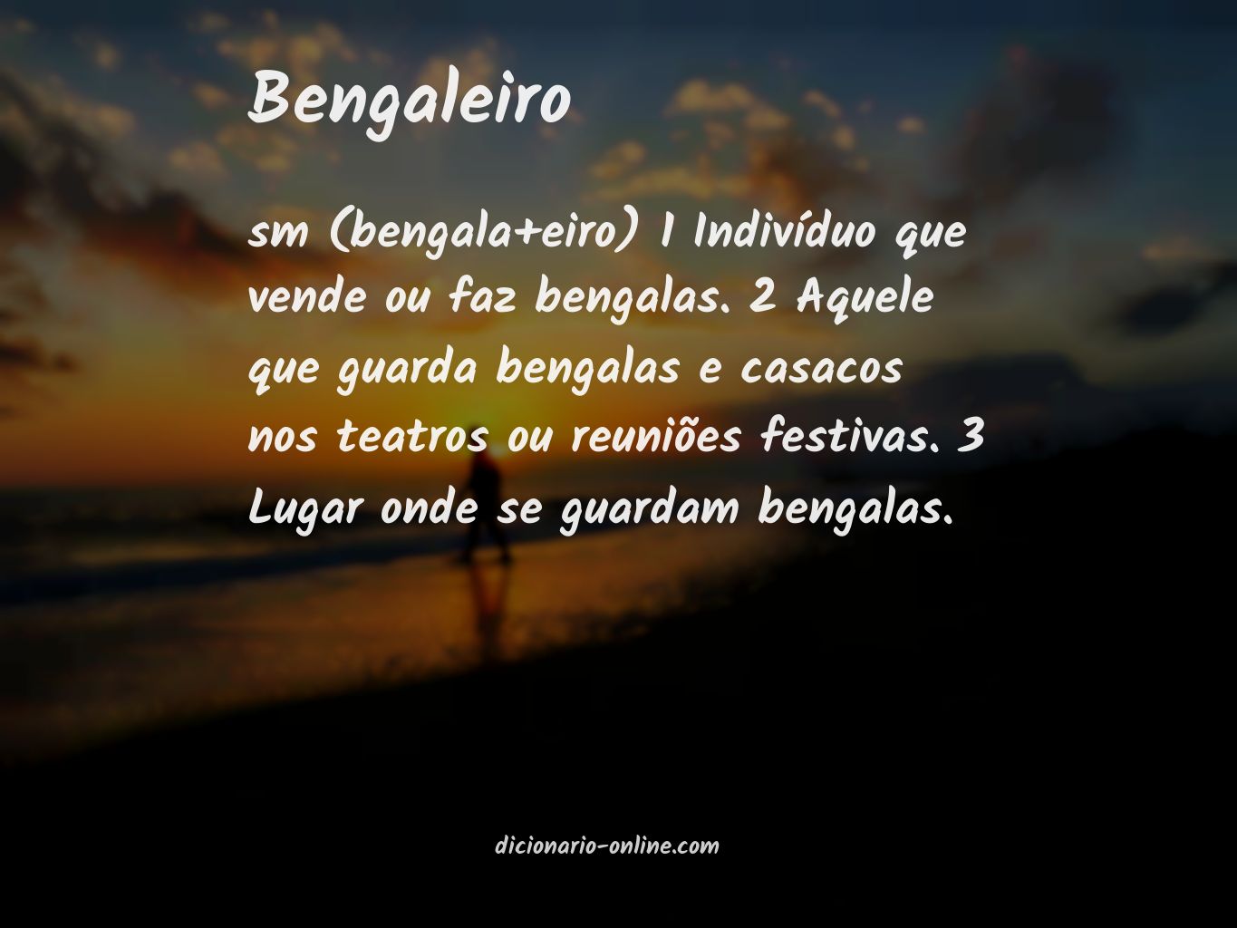 Significado de bengaleiro