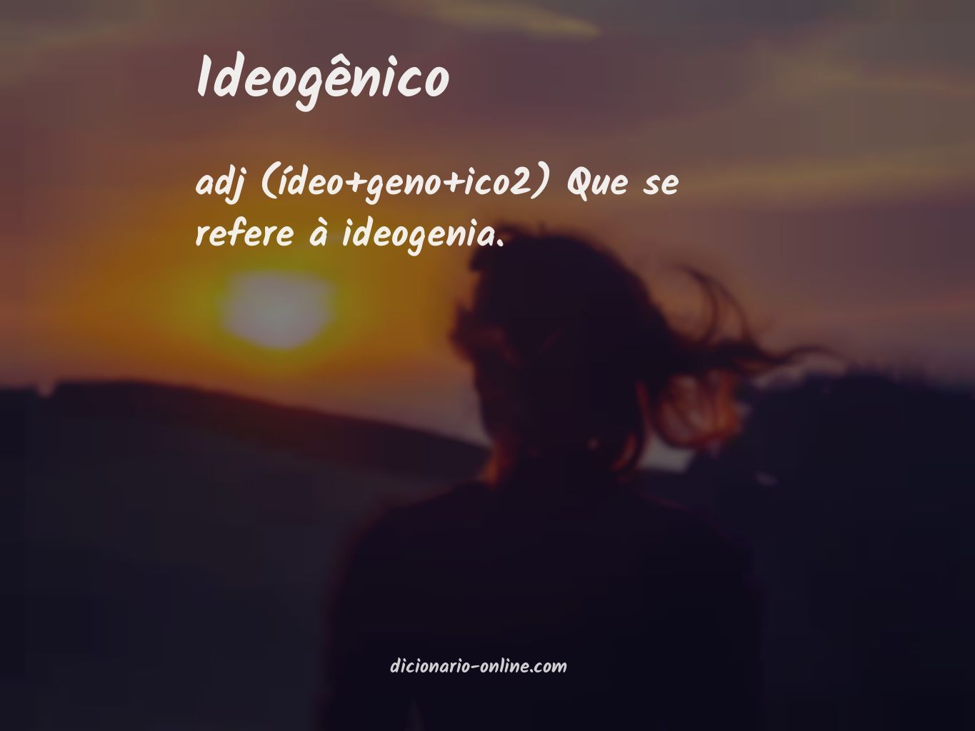 Significado de ideogênico