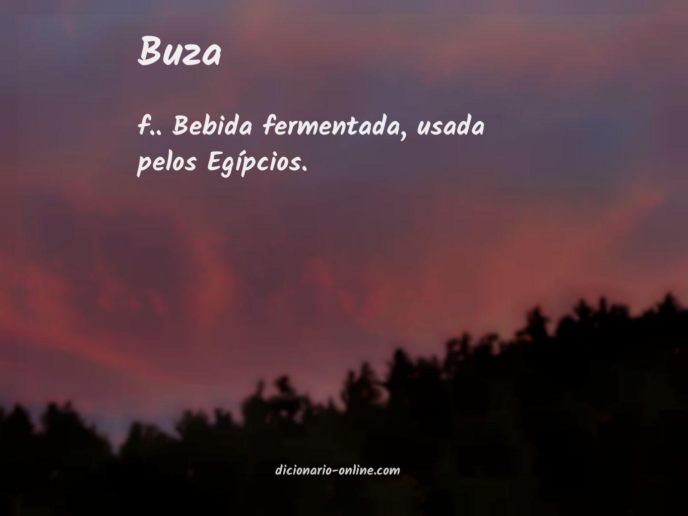 Significado de buza