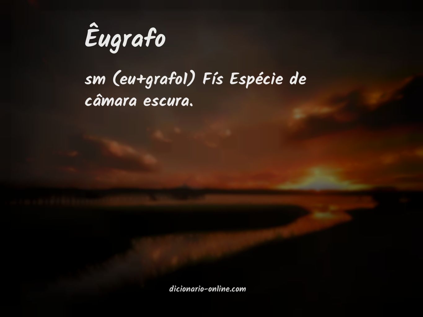 Significado de êugrafo