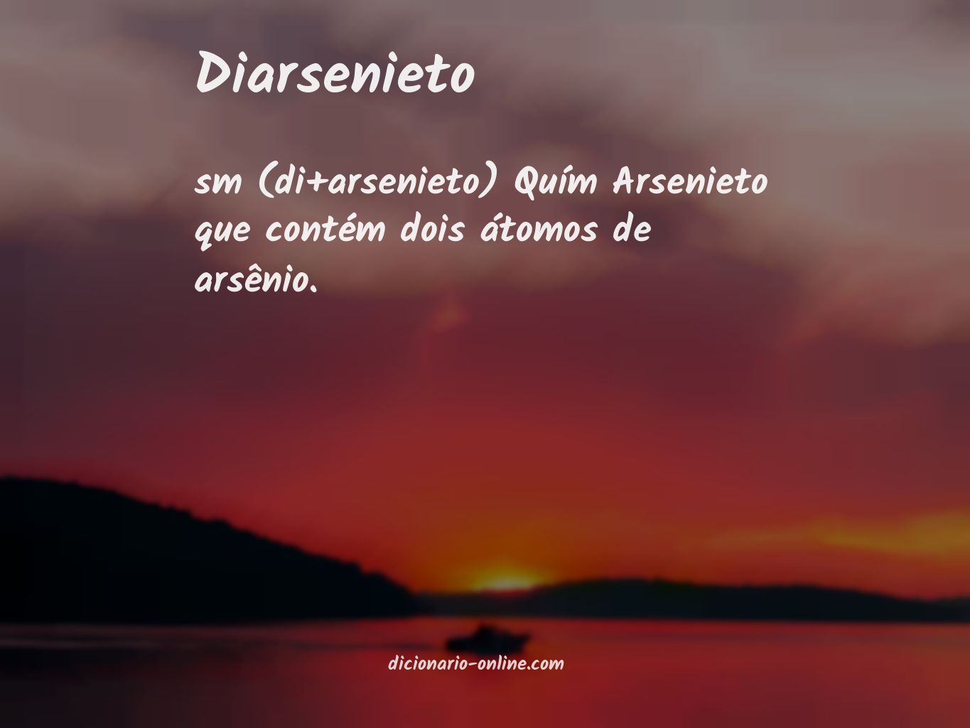 Significado de diarsenieto