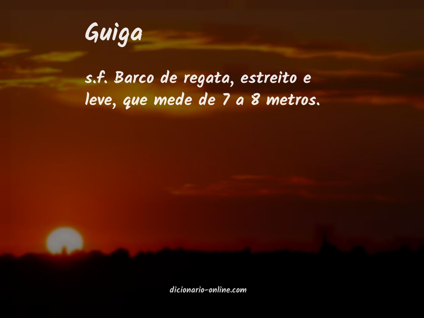 Significado de guiga