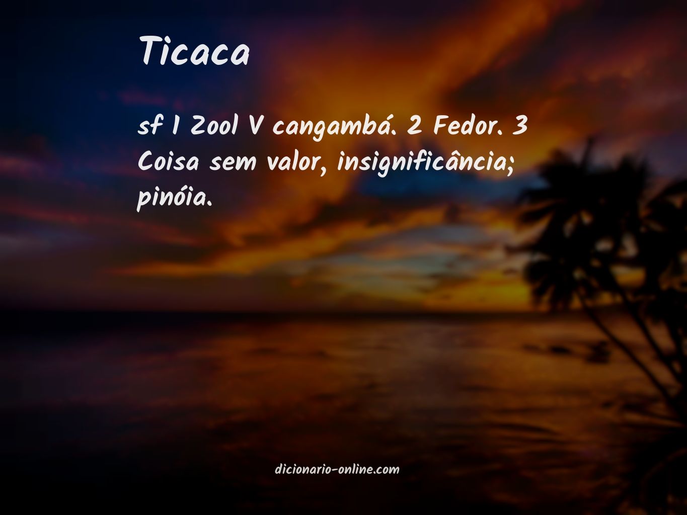 Significado de ticaca