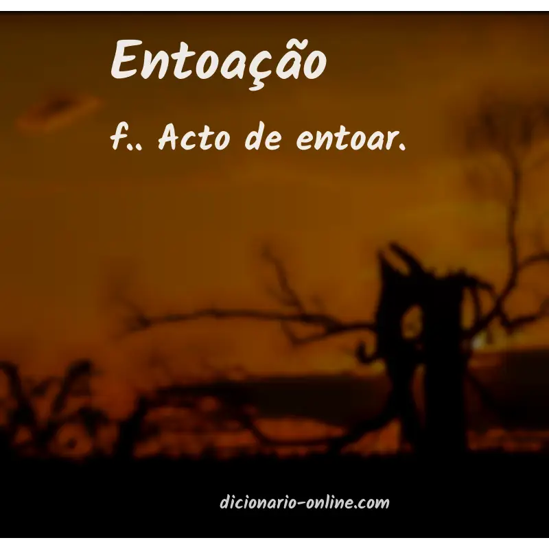Significado de entoação