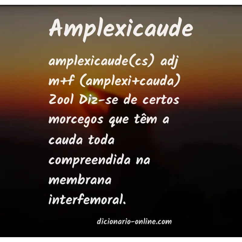 Significado de amplexicaude
