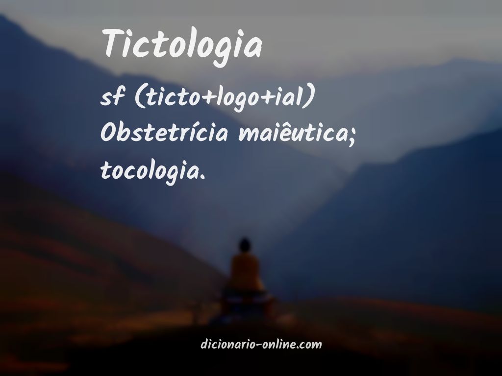 Significado de tictologia