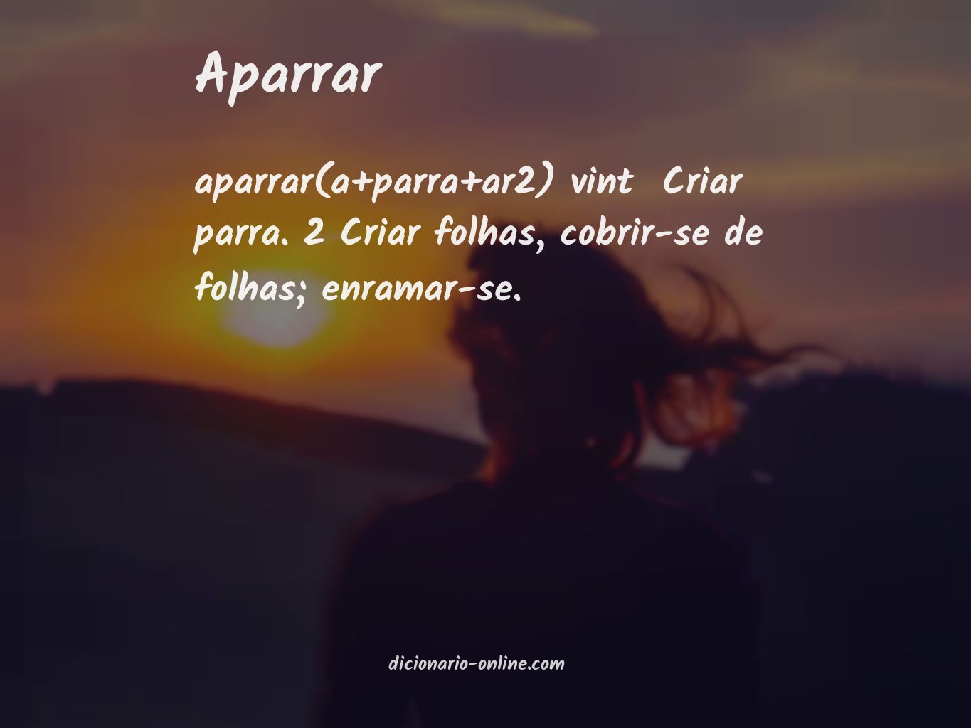 Significado de aparrar