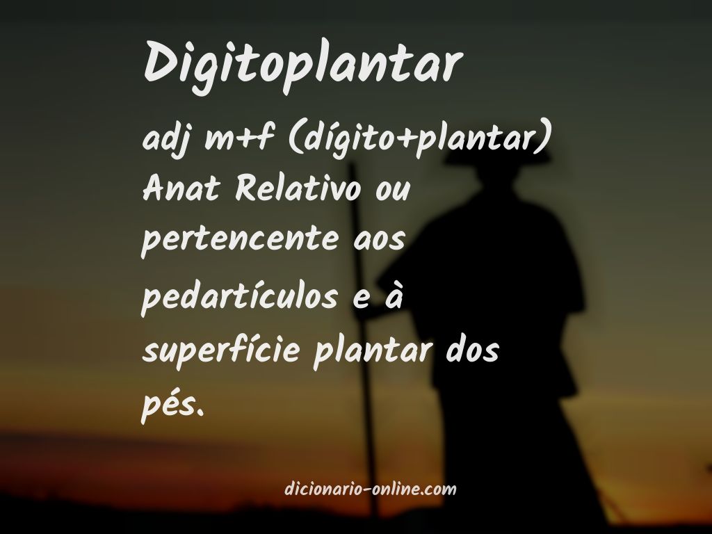 Significado de digitoplantar