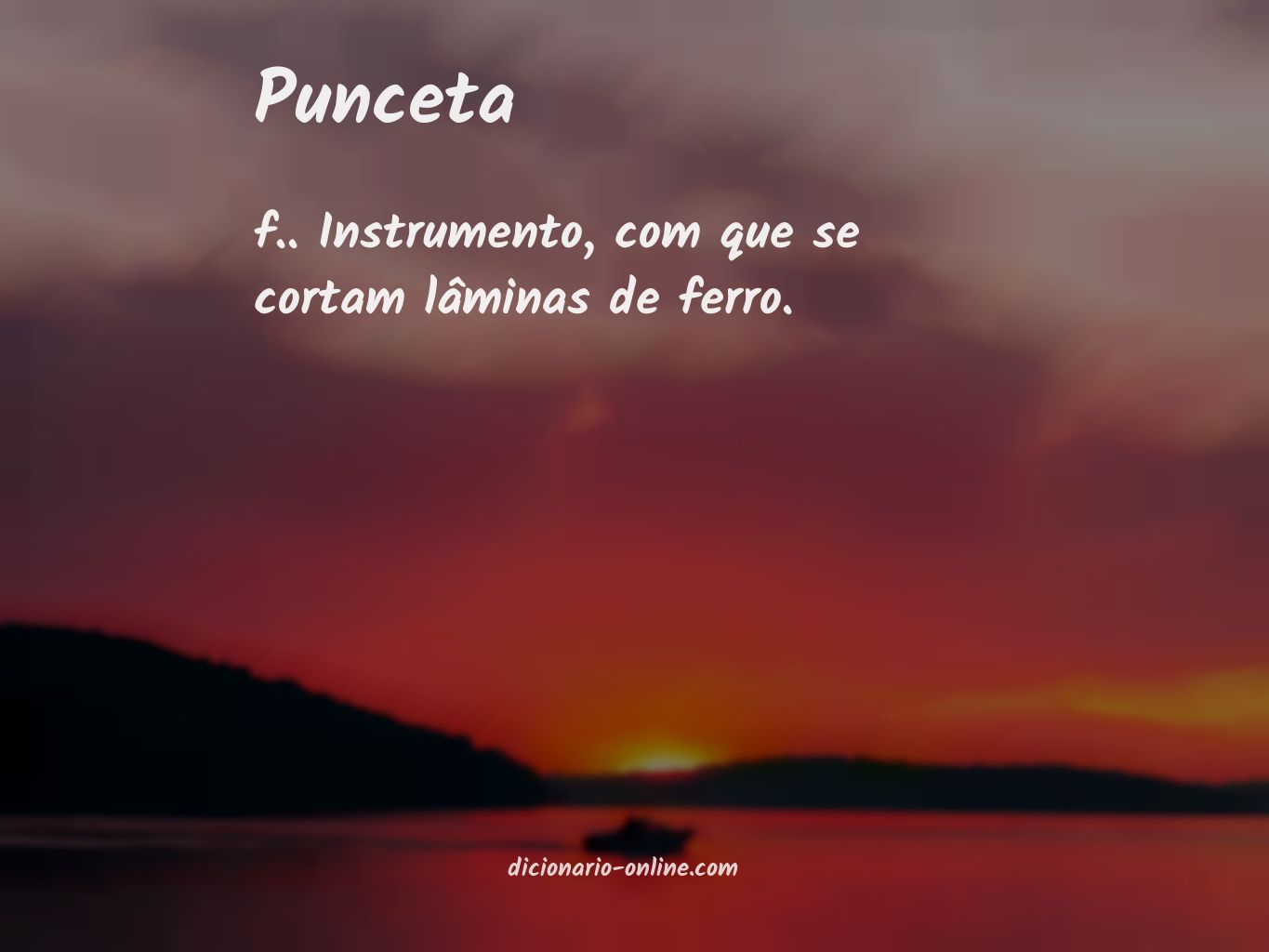 Significado de punceta