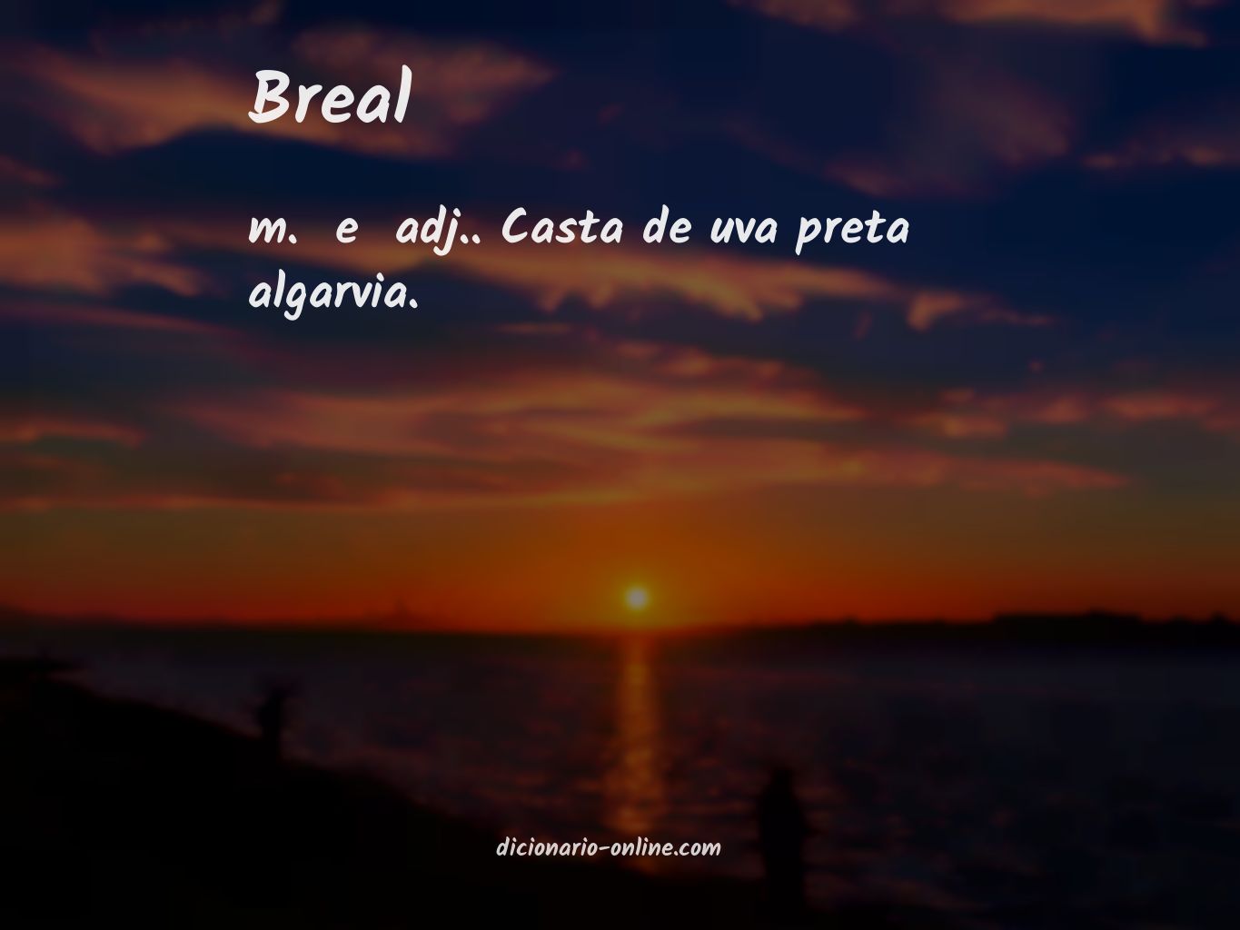 Significado de breal