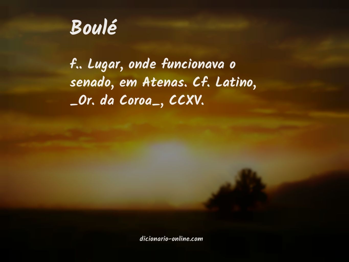 Significado de boulé