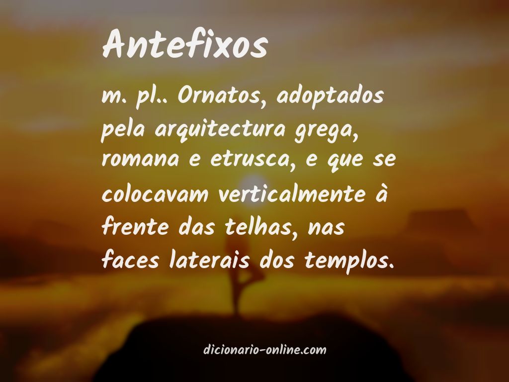 Significado de antefixos