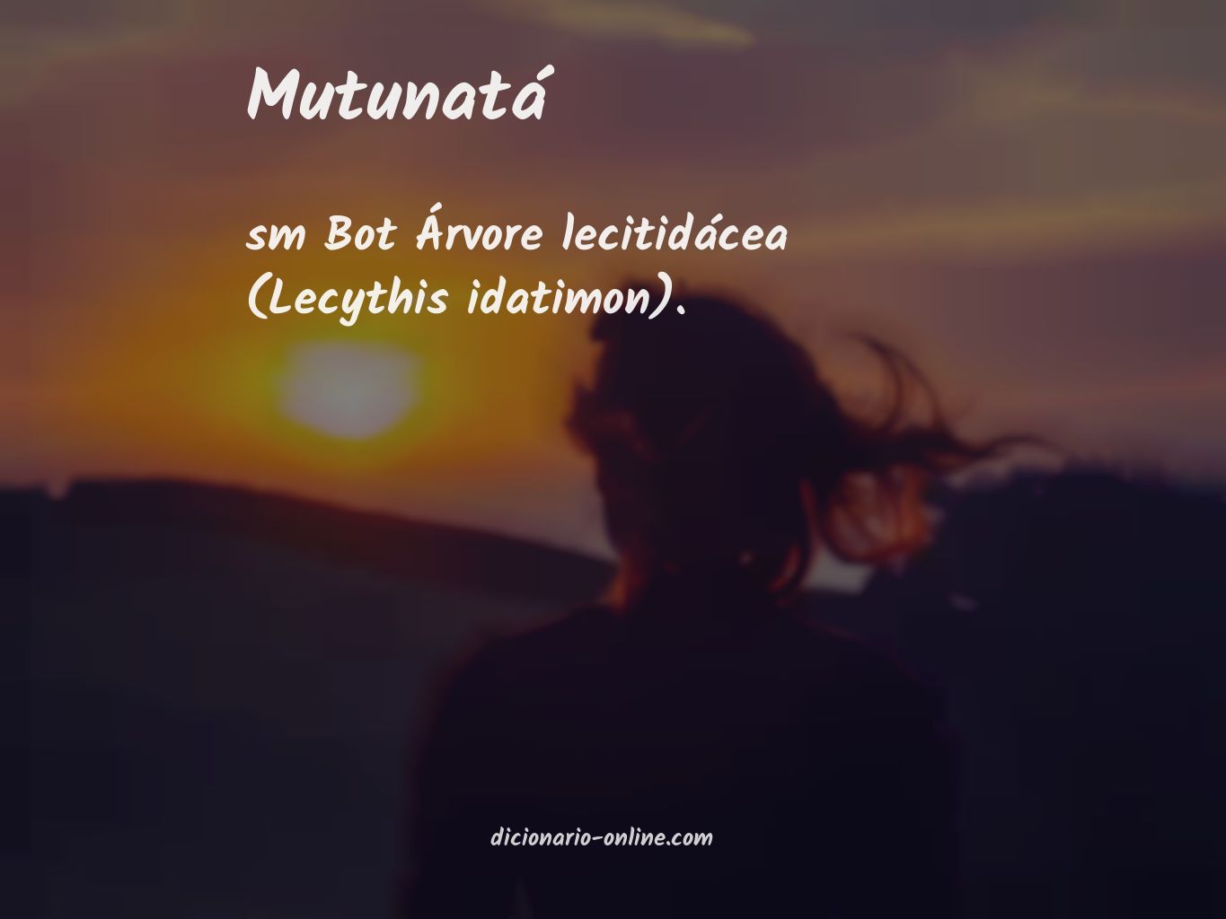 Significado de mutunatá