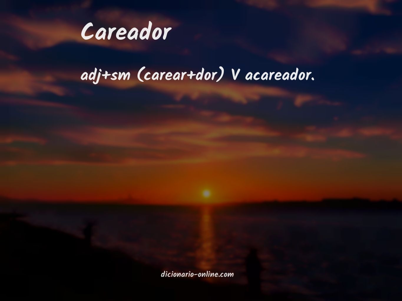 Significado de careador