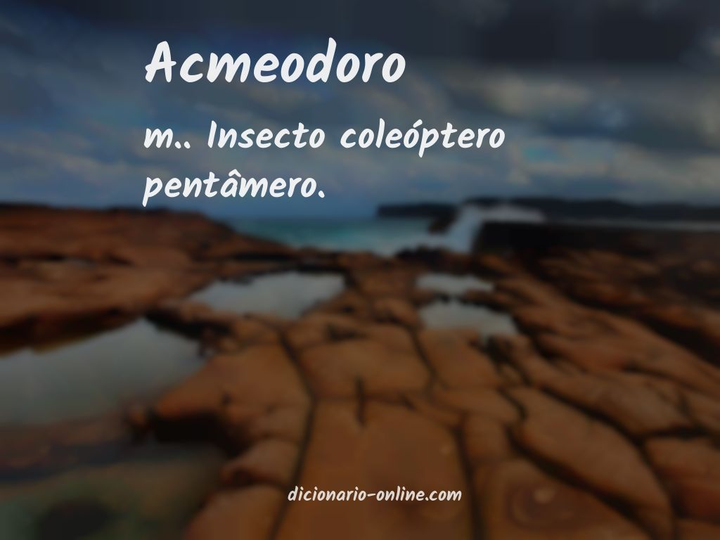 Significado de acmeodoro