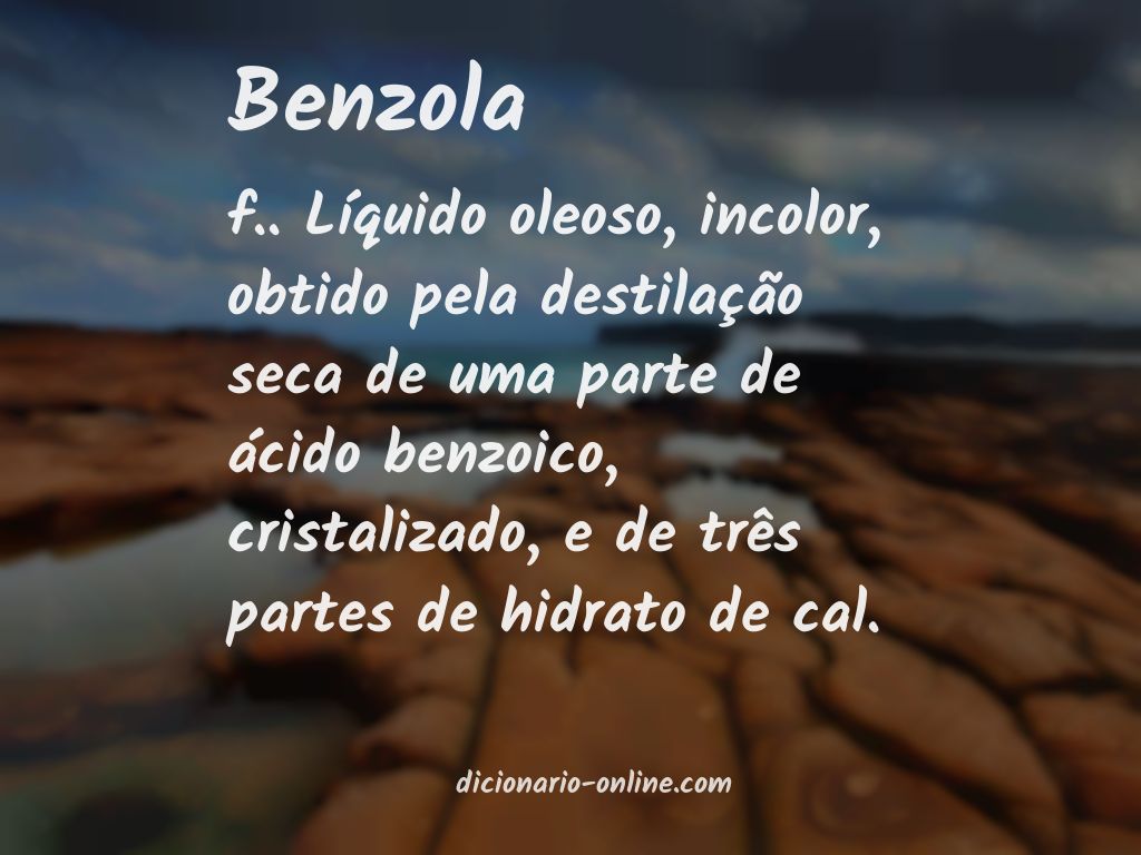 Significado de benzola