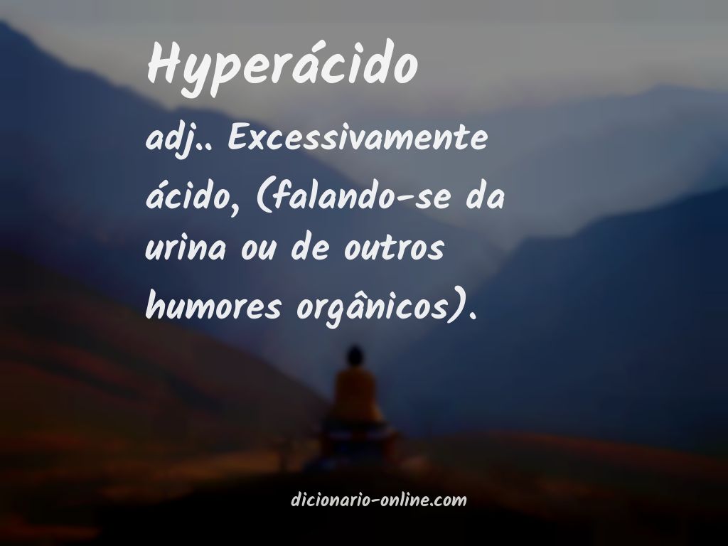 Significado de hyperácido