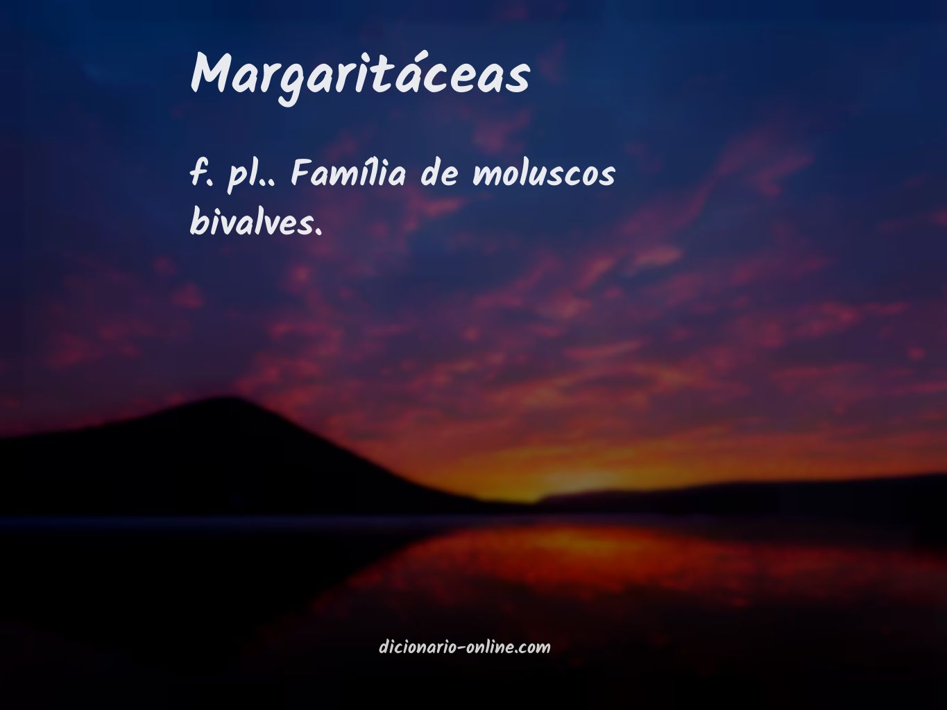 Significado de margaritáceas