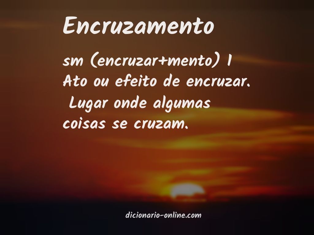 Significado de encruzamento