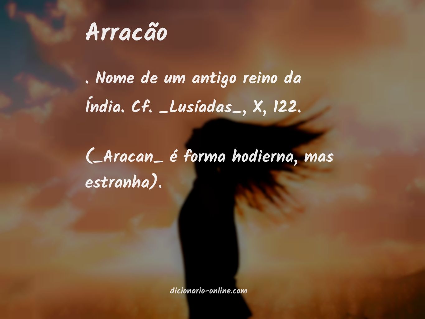 Significado de arracão