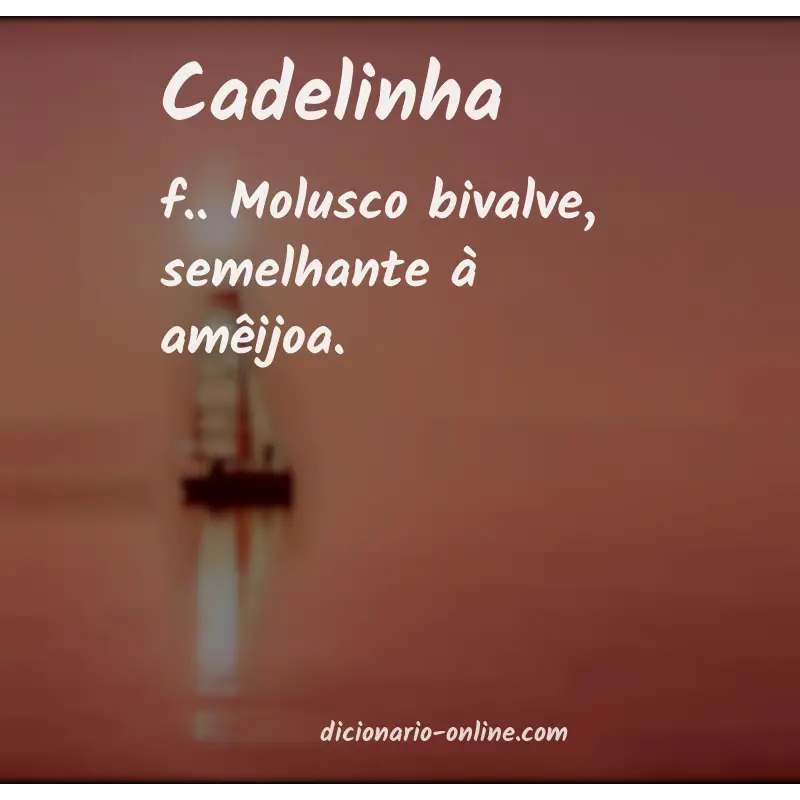 Significado de cadelinha